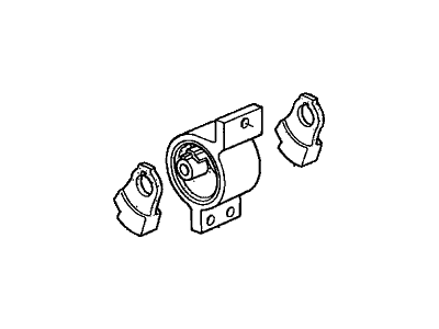 Honda 50805-S3Y-J02 Rubber Assy., Transmission Mounting (MT)