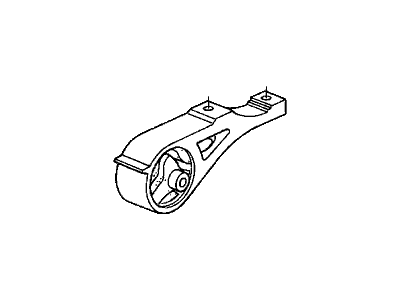 Honda 50810-S3Y-J92 Rubber, RR. Engine Mounting