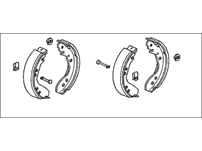 2002 Honda Insight Parking Brake Shoe - 43053-S3Y-952