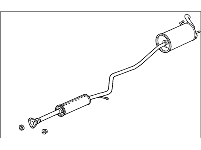 Honda Insight Muffler - 18030-S3Y-J00