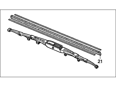 Honda 76630-S5D-A02 Blade, Windshield Wiper (475MM)