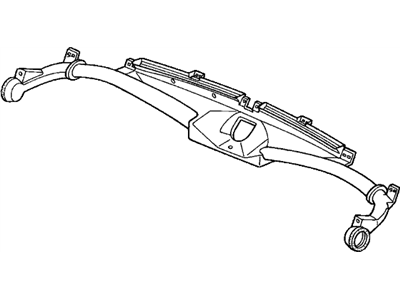 Honda 77450-S3Y-003 Duct Assy., FR. Defroster