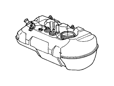 2000 Honda Insight Fuel Tank - 17500-S3Y-505