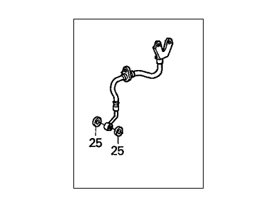 2001 Honda Insight Brake Line - 01464-S3Y-000