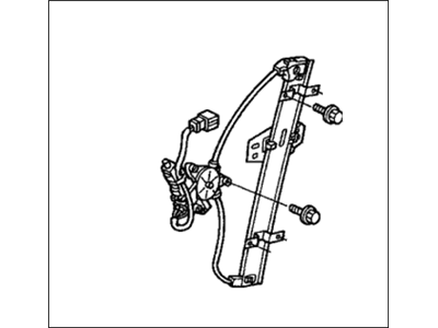 2006 Honda Insight Window Regulator - 72250-S3Y-A05