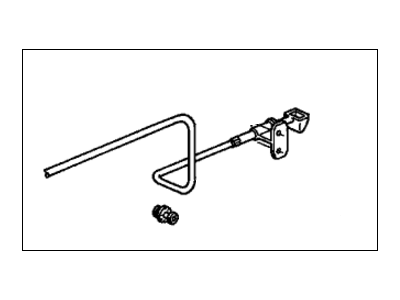 Honda 74130-S3Y-A00ZA Wire Assembly, Hood (Seagull Gray)