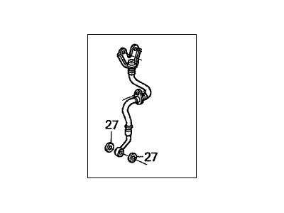 2006 Honda Insight Brake Line - 01465-S3Y-A00