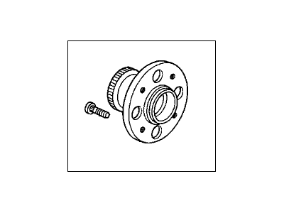 2001 Honda Insight Wheel Bearing - 42200-S3Y-951