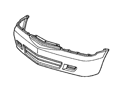 Honda 04711-S0X-A90ZZ Face, Front Bumper (Dot)