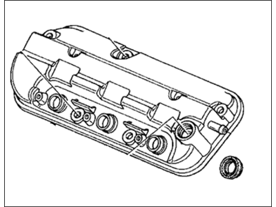 2002 Honda Odyssey Valve Cover - 12310-PGK-A00