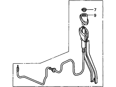 Honda 39154-S0X-A01 Base Assembly, Antenna