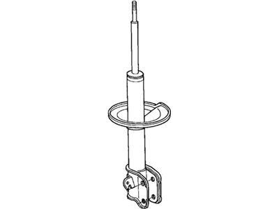 Honda 51606-S0X-A05 Shock Absorber Unit, Left Front