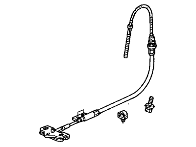 Honda 47210-S0X-023 Wire A, Parking Brake