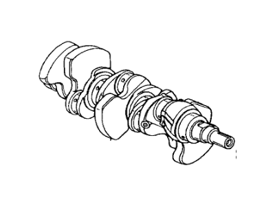 1999 Honda Odyssey Crankshaft - 13310-P8F-A00