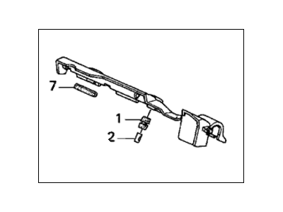 Honda 17123-P8F-A00 Cover C, In. Manifold