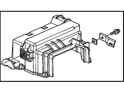 Honda 80230-S0X-A01 Case Assembly (Upper)