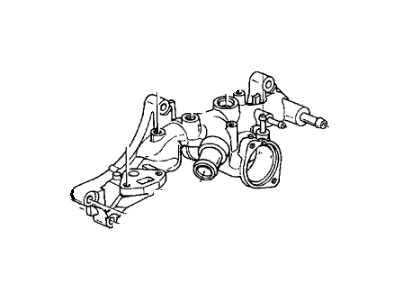 1999 Honda Odyssey Thermostat Housing - 19410-P8F-A01