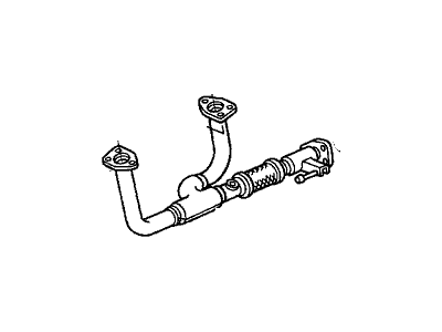 1999 Honda Odyssey Exhaust Pipe - 18210-S0X-A00