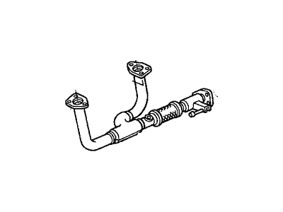 Honda 18210-S0X-A00 Pipe A, Exhuast