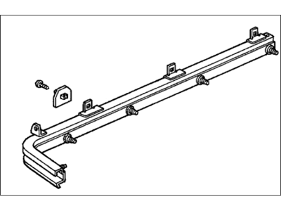 Honda 72580-S0X-A51 Rail Assy., L. Power Slide Door Center