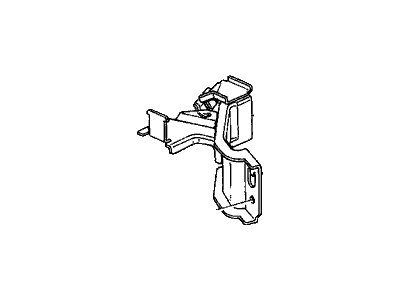 Honda 17930-S0X-A00 Stay, Throttle Wire & Purge Control Solenoid