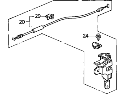 2002 Honda Odyssey Door Lock Actuator - 72610-S0X-A02