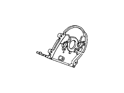 Honda 11862-P8A-A00 Gasket, Front Timing Belt Back Cover Plate