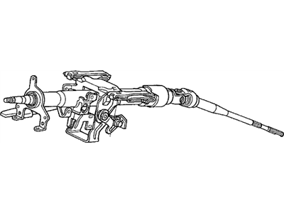 2004 Honda Odyssey Steering Column - 53200-S0X-A53