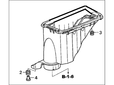 Honda 17244-P8F-S10 Case Set, Air Cleaner