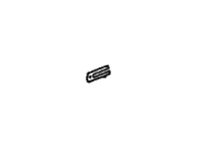 Honda 72511-S0X-A00 Shim, Slide Door Roller (Upper) (1.0)