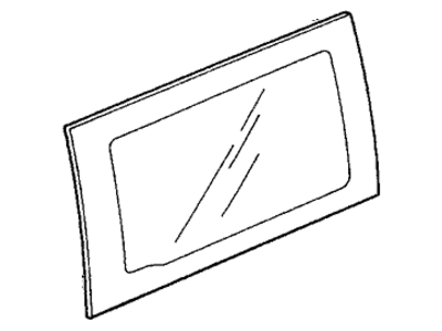 1999 Honda Odyssey Auto Glass - 73401-S0X-A11