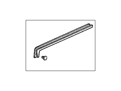 Honda 72825-S0X-A02 Sub-Seal, R. Slide Door