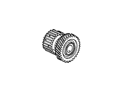 Honda 23431-P7T-000 Gear, Mainshaft Second