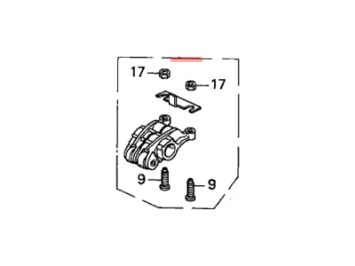 2000 Honda Odyssey Rocker Arm - 14620-P8F-A00