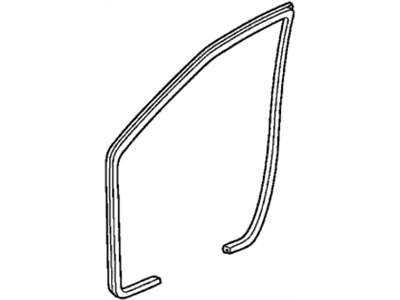 Honda 72315-S0X-A11 Seal, R. FR. Door Opening