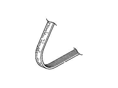 Honda 38920-P8F-A02 Belt, Compressor (Mitsuboshi)