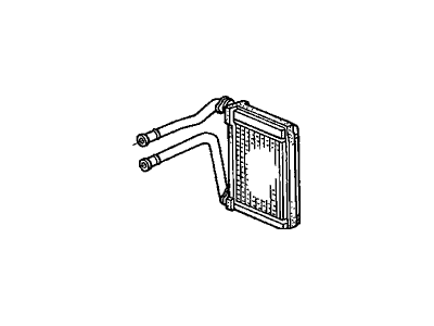 Honda 79110-S0X-A51 Core, Heater