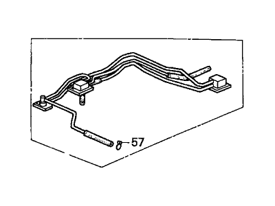 Honda 17731-S0X-A03 Tube, Fuel Vent