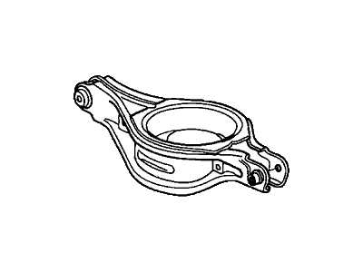 Honda 52360-S0X-A00 Arm, Left Rear (Lower)