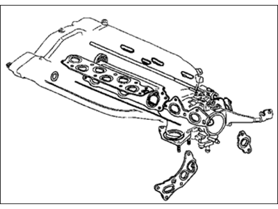 Honda 06120-P8F-A11 Gasket Kit, Rear Cylinder Head