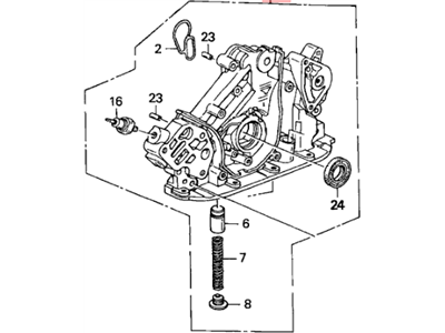 Honda 15100-P8E-A01