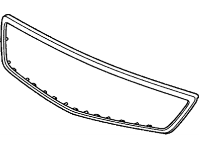 Honda 71122-S0X-A01 Molding, FR. Grille