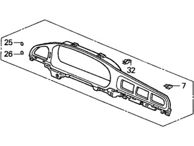 Honda 77204-S0X-A01ZA