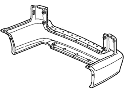 2002 Honda Odyssey Bumper - 04715-S0X-A90ZZ