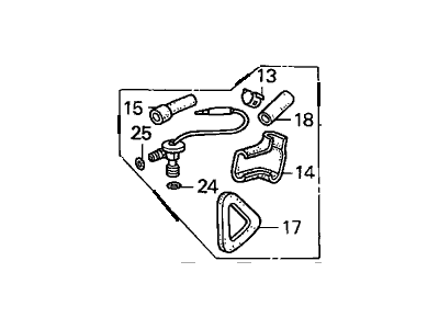 thumbnail image 2 of A-Premium A/C Expansion Valve - Rear Side Replacement For Honda Odyssey 2011-2017 2 of 10