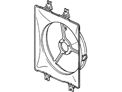 Honda 38615-P8F-A00 Shroud, Air Conditioner