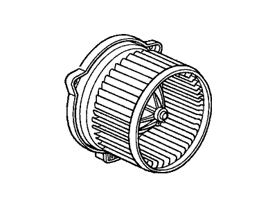 Honda 79310-S0X-A51 Motor Assembly, Fan