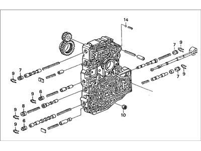 Honda 27000-P7T-000 Body Assembly, Main Valve