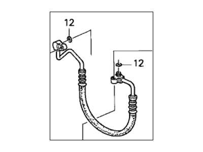 Honda 80315-S0X-A02 Hose, Discharge