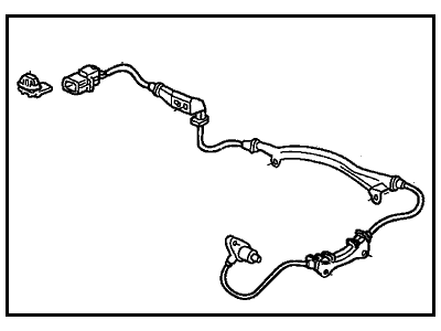 2002 Honda Odyssey Speed Sensor - 57475-S0X-A51